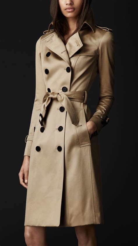 Burberry cotton trench jacket